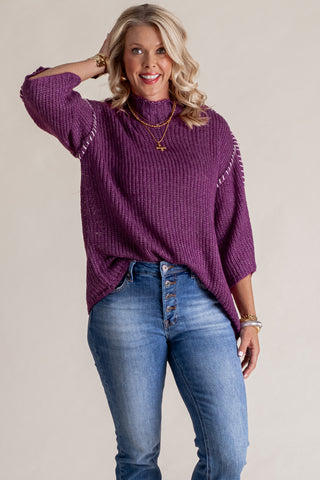 Back On Track Knit Sweater