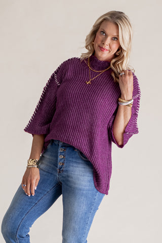 Back On Track Knit Sweater