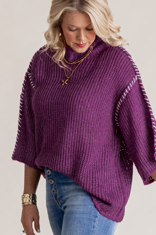 Back On Track Knit Sweater