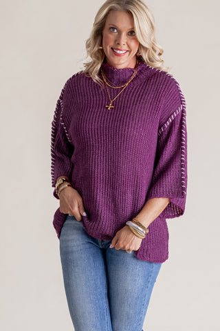 Back On Track Knit Sweater