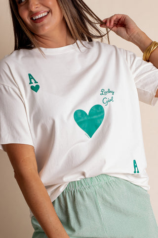 Ace Of Hearts Relaxed Fit Tee