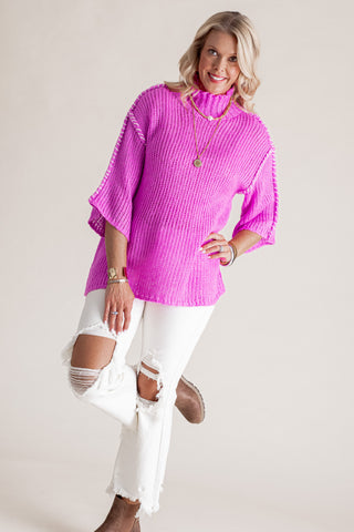 Back On Track Knit Sweater