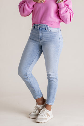 Noah High Rise Cropped Skinnies