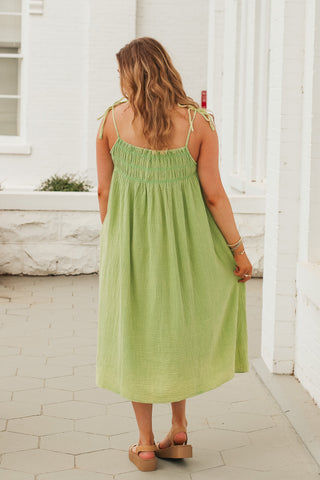 In The Sun Smocked Maxi Dress *Final Sale*