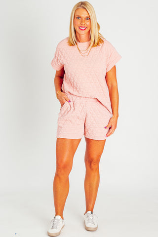 Like I Loved You Quilted Shorts *Final Sale*