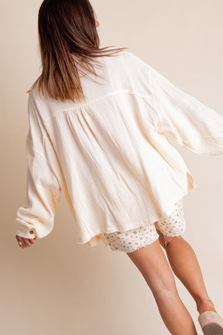 Ember Glow Button Down Top