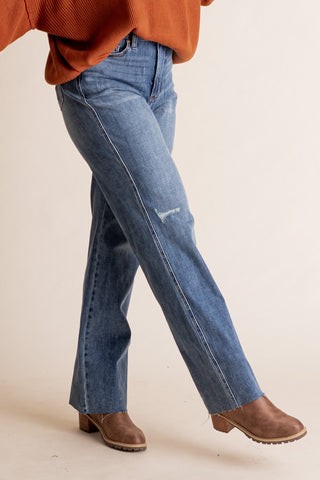 Vera High Rise Tummy Control Straight Leg Jeans