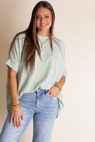 Change of Seasons Urban Ribbed Top