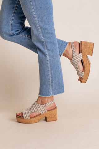 Miss Carley Chunky Platform Heels