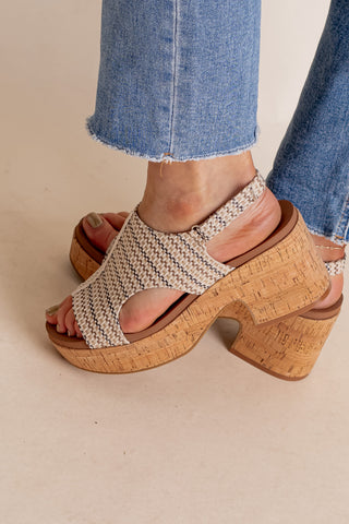 Miss Carley Chunky Platform Heels