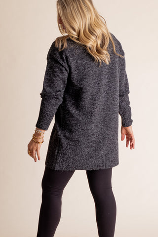 Always Present High Neck Sweater Dress