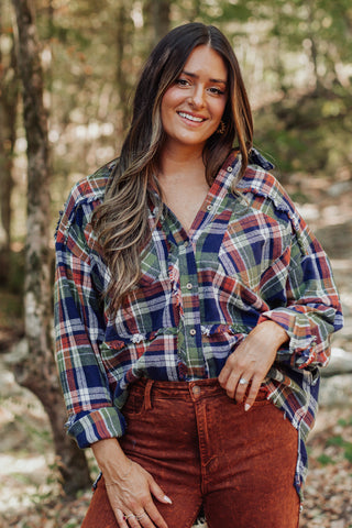 Walk The Line Button Down Flannel