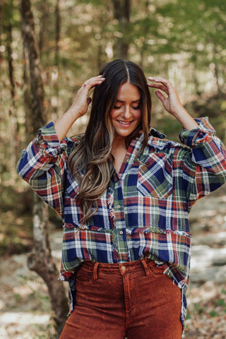 Walk The Line Button Down Flannel