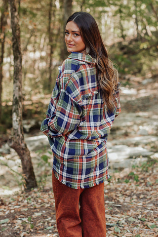 Walk The Line Button Down Flannel