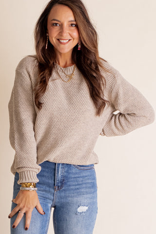 Parting Ways Round Neck Sweater