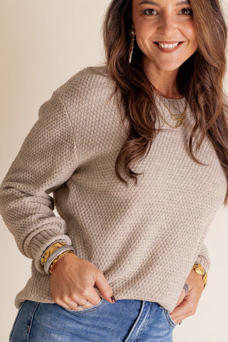 Parting Ways Round Neck Sweater