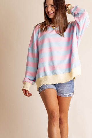 Check It Out Stripe Top