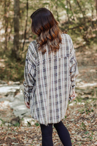 Do Your Best Washed Flannel *Final Sale*