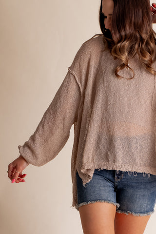 Waiting On Love Knit Pullover