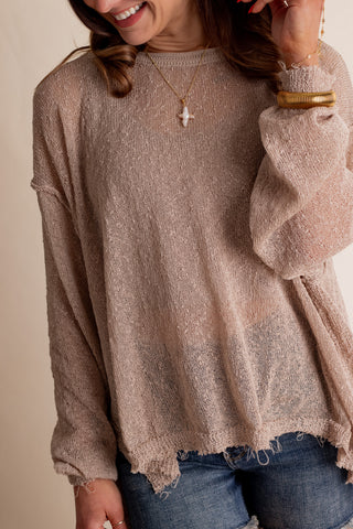 Waiting On Love Knit Pullover