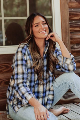 Settle In Button Down Flannel