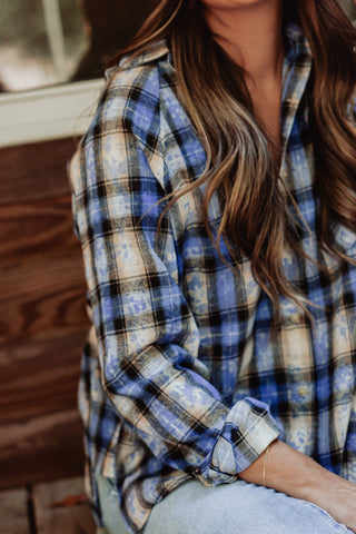 Settle In Button Down Flannel