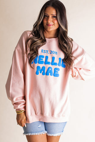 Nellie Mae Puff Logo Sweatshirt *Final Sale*