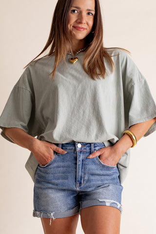 Always On Trend Mineral Wash Tee