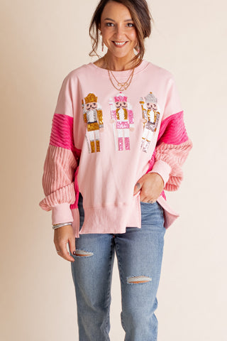 Nutcracker Sequin Sweatshirt