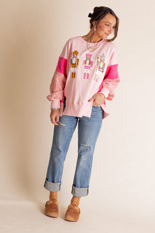 Nutcracker Sequin Sweatshirt