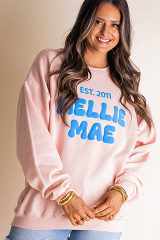 Nellie Mae Puff Logo Sweatshirt *Final Sale*