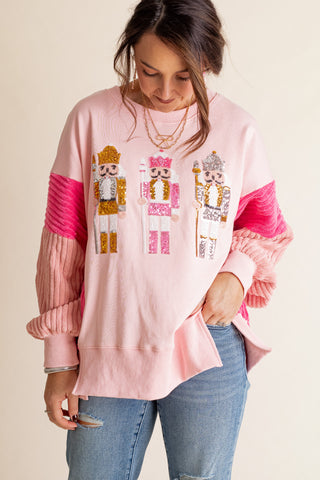 Nutcracker Sequin Sweatshirt