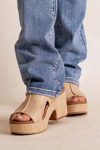 Miss Carley Chunky Platform Heels