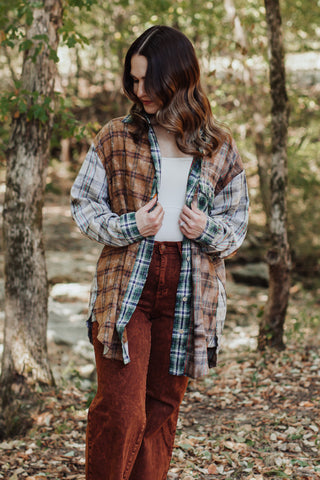 Autumn Dreams Button Down Flannel *Final Sale*