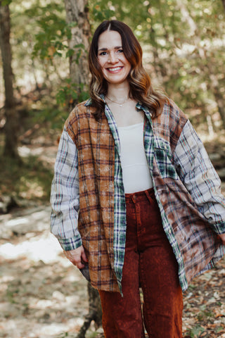 Autumn Dreams Button Down Flannel