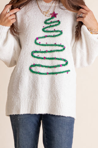 Holley Christmas Tree Sweater