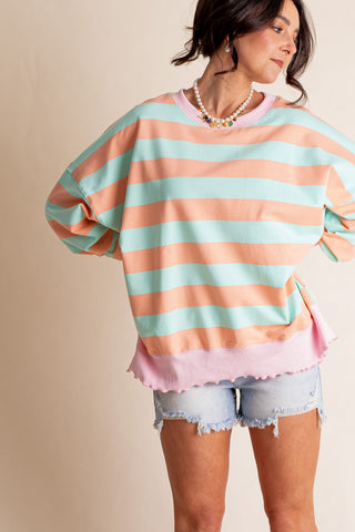 Check It Out Stripe Top