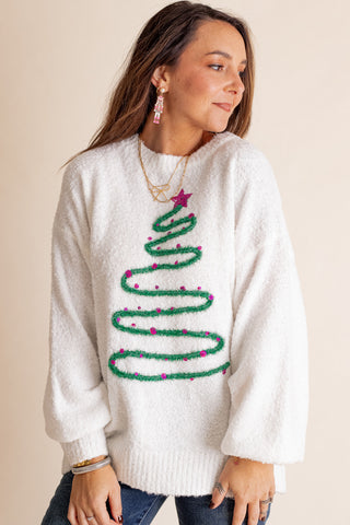 Holley Christmas Tree Sweater