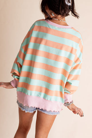 Check It Out Stripe Top