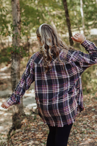 Tell Me More Plaid Flannel