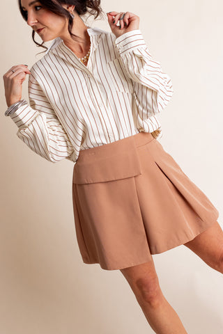 Sunset Hue High Waisted Skort