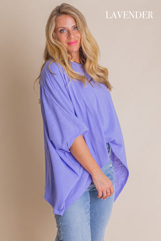 Ring A Bell Round Neck Top *Final Sale*