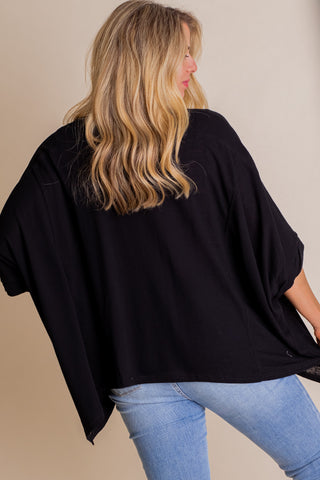 Ring A Bell Round Neck Top *Final Sale*