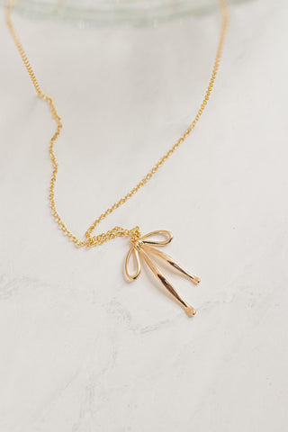 Bad to the Bow Necklace