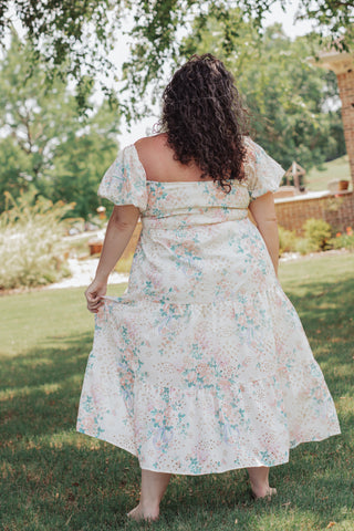 Sunset Promises Floral Maxi Dress - CURVY *Final Sale*