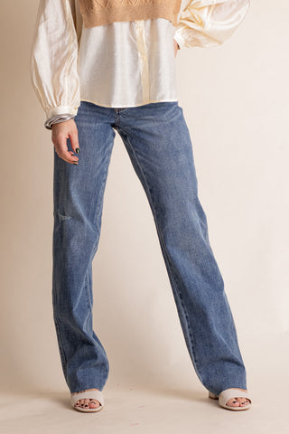 Vera High Rise Tummy Control Straight Leg Jeans