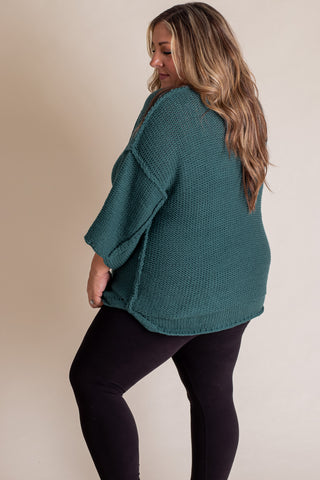 The Bones Knitted Sweater - CURVY *Final Sale*