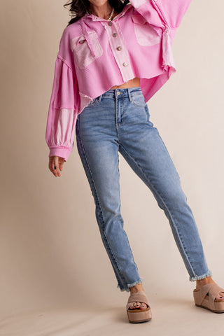 Jade High Rise Slim Jeans