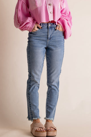 Jade High Rise Slim Jeans