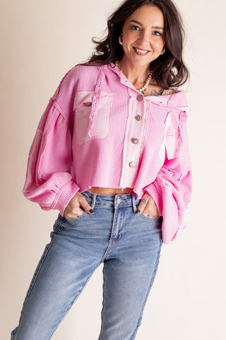 All In The Clear Cropped Jacket